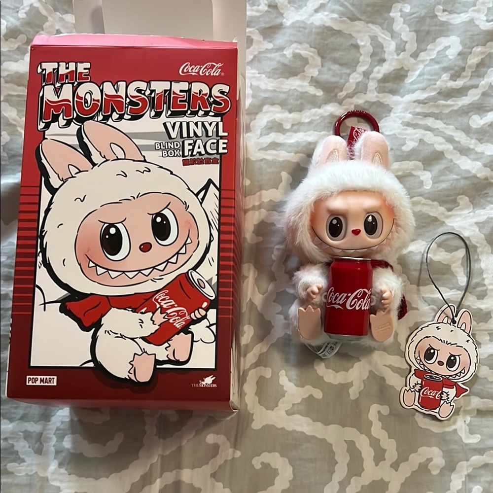 Authentic Coca-Cola The Monsters Labubu